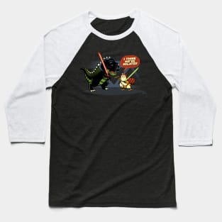 Dinosaur Chicken I Think We're Related Baseball T-Shirt